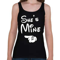 printfashion She is mine - Női atléta - Fekete