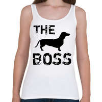 printfashion The boss - Női atléta - Fehér