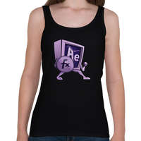 printfashion After - Női atléta - Fekete