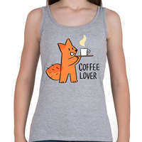 printfashion Coffee Lover - Női atléta - Sport szürke