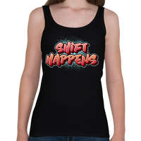 printfashion shift happens - Női atléta - Fekete