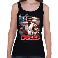 printfashion APOLLO CREED - Női atléta - Fekete