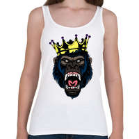 printfashion Gorilla king - Női atléta - Fehér