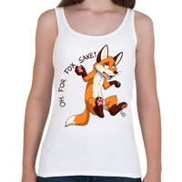 printfashion Oh For Fox Sake 2 - Női atléta - Fehér