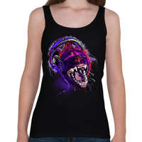 printfashion Vad zenék - Női atléta - Fekete