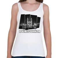 printfashion Nyíregyháza (GTA stílus) - Női atléta - Fehér