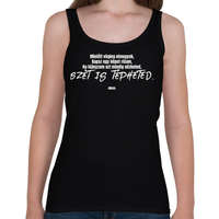 printfashion Bikini - Mielött elmegyek - Női atléta - Fekete