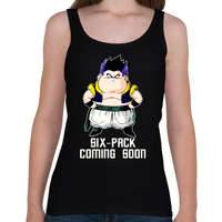 printfashion SIX -PACK COMING SOON - Női atléta - Fekete