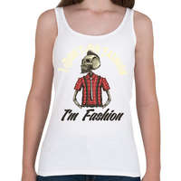 printfashion Hipster 02 - I dont no fashion - Női atléta - Fehér