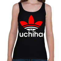 printfashion Uchiha (Adidas logo) - Női atléta - Fekete