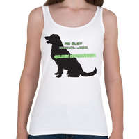 printfashion Golden retriever - Női atléta - Fehér