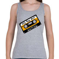 printfashion Rap Mix 80's retro zenék - Női atléta - Sport szürke