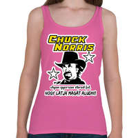 printfashion Chuck Norris látja magát aludni - Női atléta - Rózsaszín