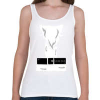 printfashion mikulás jelmez - Női atléta - Fehér