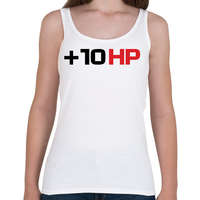 printfashion +10 hp - Női atléta - Fehér