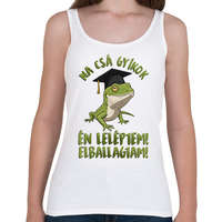 printfashion Na csá gyíkok én leléptem! - Női atléta - Fehér