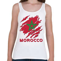 printfashion Morocco Marokkó - Női atléta - Fehér