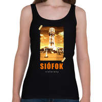 printfashion siófok-víztorony - Női atléta - Fekete