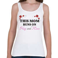 printfashion gift for moms - Női atléta - Fehér