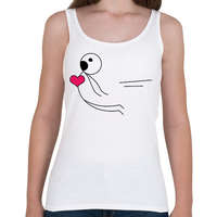 printfashion Mágneses vonzás - Férfi - Női atléta - Fehér