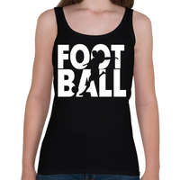 printfashion Football - Focilabda - Női atléta - Fekete