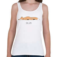 printfashion Fox off - Női atléta - Fehér