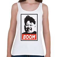 printfashion Kim Jong Boom - Női atléta - Fehér