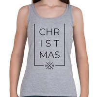 printfashion Modern karácsony 2018 - Női atléta - Sport szürke