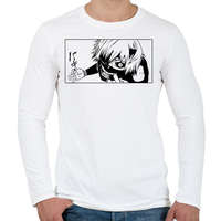 printfashion TG - Character - Férfi hosszú ujjú póló - Fehér