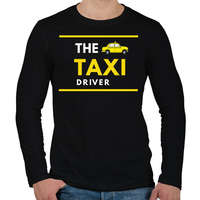 printfashion A taxisofőr - Férfi hosszú ujjú póló - Fekete