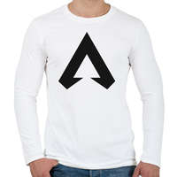 printfashion Apex Legends Ikon (Fekete) - Férfi hosszú ujjú póló - Fehér