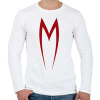 printfashion Mach 5 - Férfi hosszú ujjú póló - Fehér
