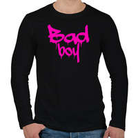 printfashion bad boy 3 - Férfi hosszú ujjú póló - Fekete