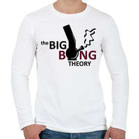 printfashion The big bong theory - Férfi hosszú ujjú póló - Fehér