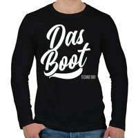 printfashion DAS BOOT - Férfi hosszú ujjú póló - Fekete