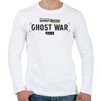 printfashion Tom Clancy's Ghost Recon WAR - Férfi hosszú ujjú póló - Fehér