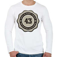 printfashion 43 - Férfi hosszú ujjú póló - Fehér