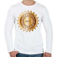 printfashion Tökeletes minőség - Férfi hosszú ujjú póló - Fehér