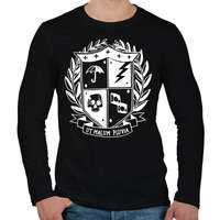printfashion Umbrella academy shield invert - Férfi hosszú ujjú póló - Fekete