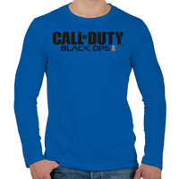 printfashion Call of Duty: Black Ops 2 - Férfi hosszú ujjú póló - Királykék