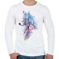 printfashion My roots - Férfi hosszú ujjú póló - Fehér