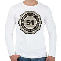printfashion 54 - Férfi hosszú ujjú póló - Fehér