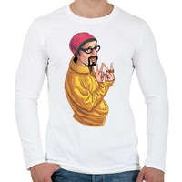 printfashion Ali G - Férfi hosszú ujjú póló - Fehér