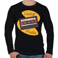 printfashion Retro mix vol 45 - Férfi hosszú ujjú póló - Fekete
