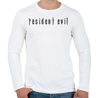 printfashion Resident Evil - black - Férfi hosszú ujjú póló - Fehér