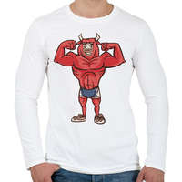 printfashion Modern Minotaurusz - Férfi hosszú ujjú póló - Fehér