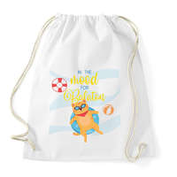 printfashion In the mood for Balaton - Sportzsák, Tornazsák - Fehér