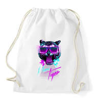 printfashion Miami tiger - Sportzsák, Tornazsák - Fehér