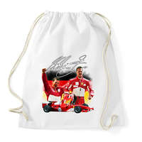 printfashion Michael Schumacher - Sportzsák, Tornazsák - Fehér