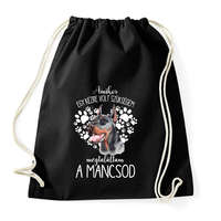 printfashion Megtaláltam a mancsod - Dobermann - Sportzsák, Tornazsák - Fekete